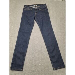 Flying Monkey Womens‎ Size 28 Dark Wash Skinny Jeans Made in USA